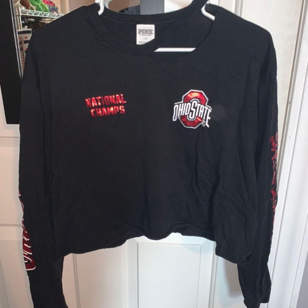 PINK VS Cropped Long sleeve